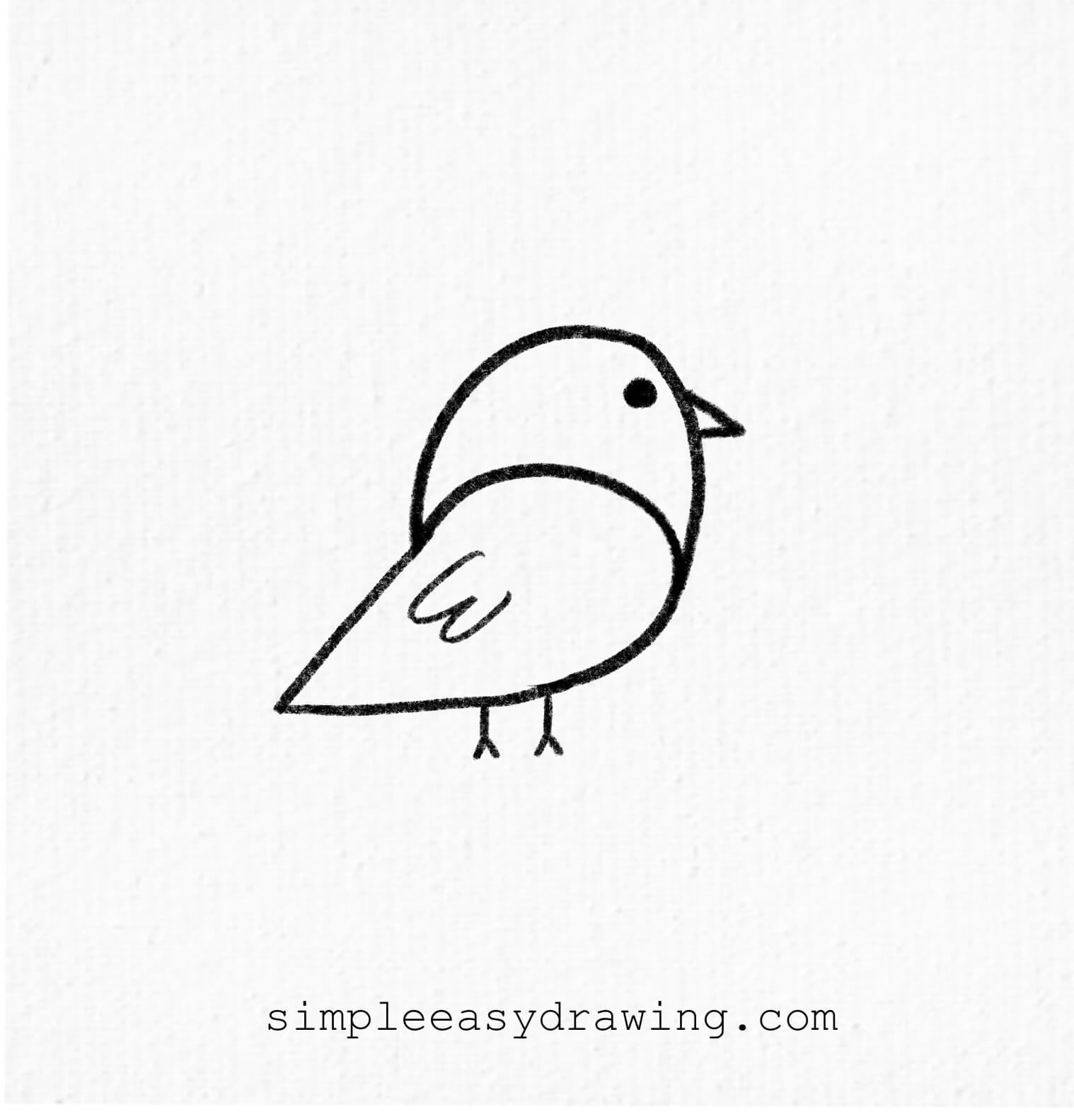bird coloring page