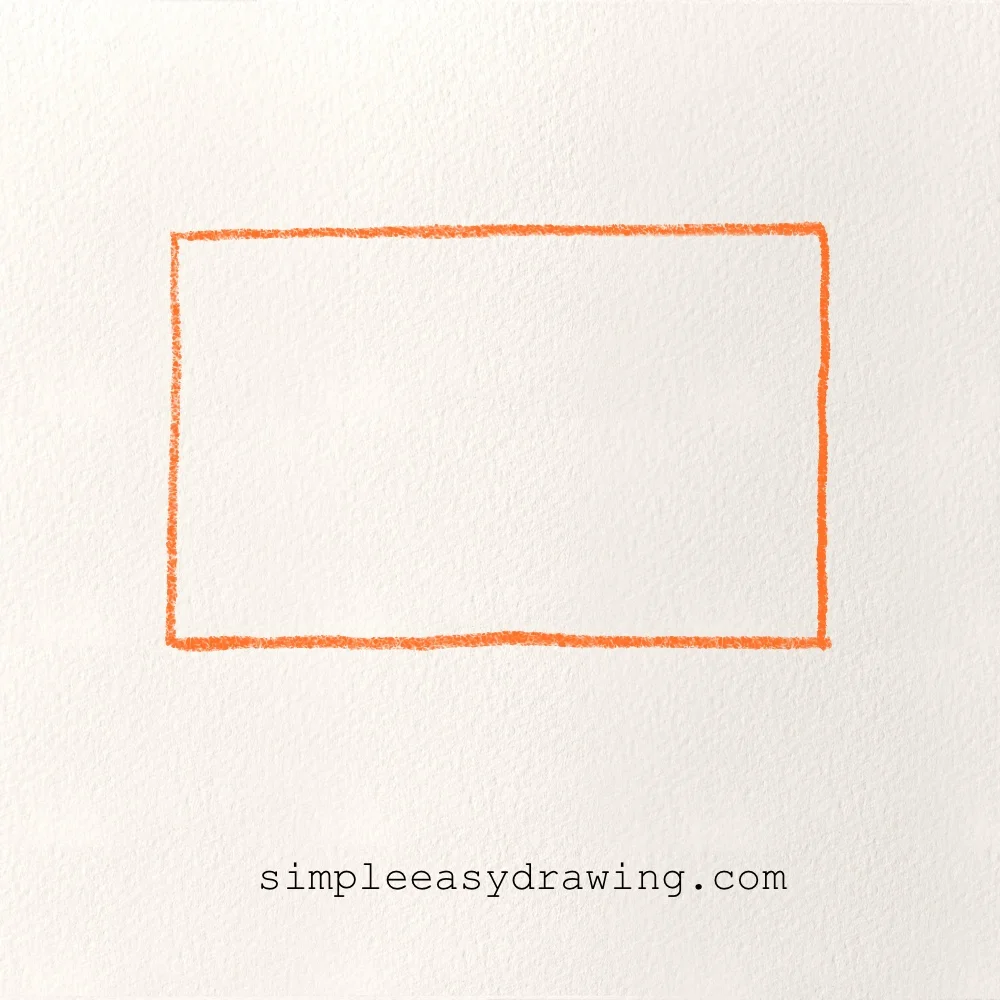Draw the outline of the American flag.