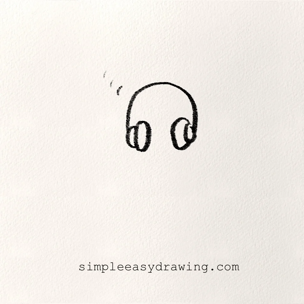 Headphones drawing

