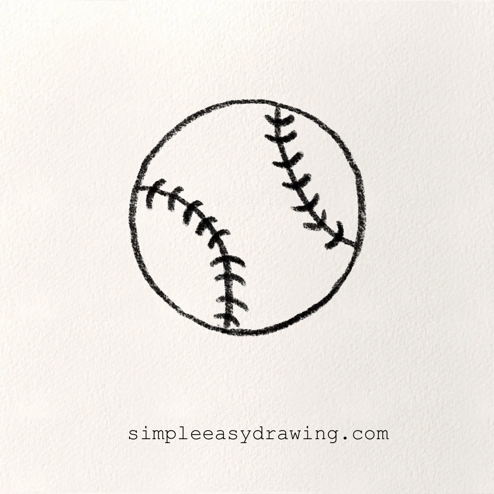 Baseball drawing