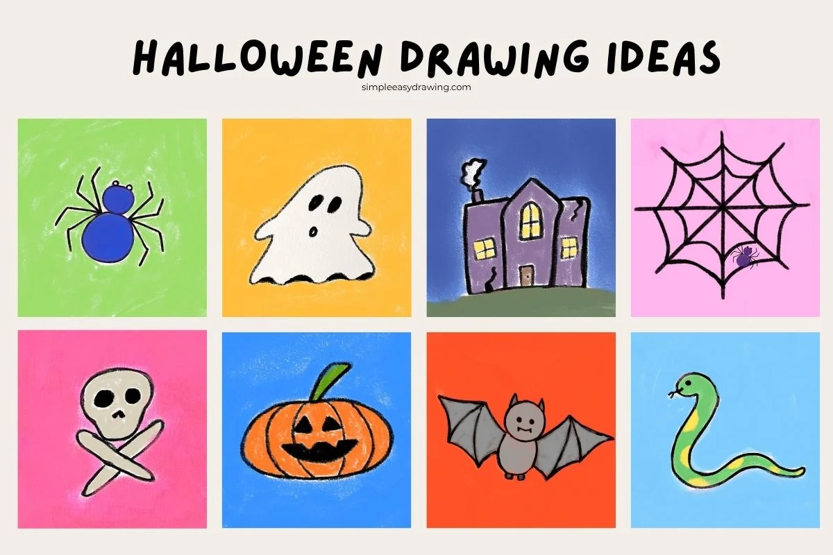 8 Easy Halloween Drawings to Try