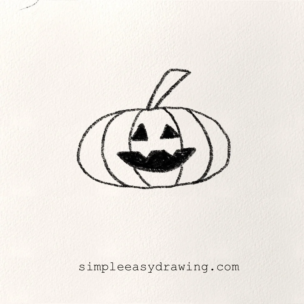 pumpkin drawing