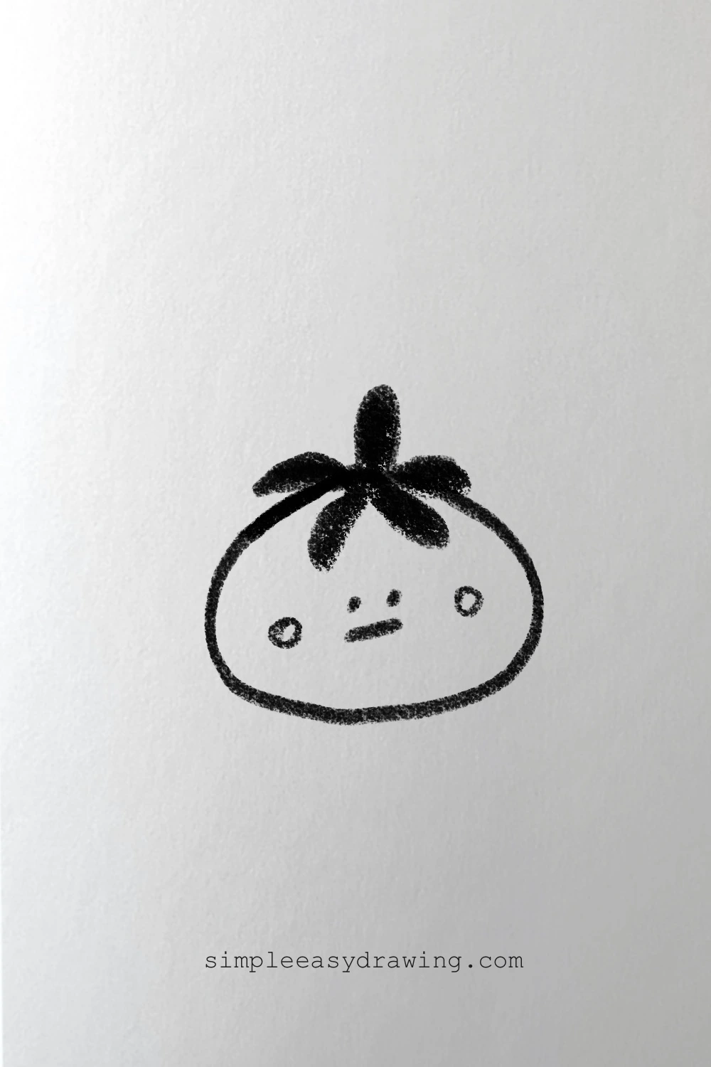 Cute potato drawing