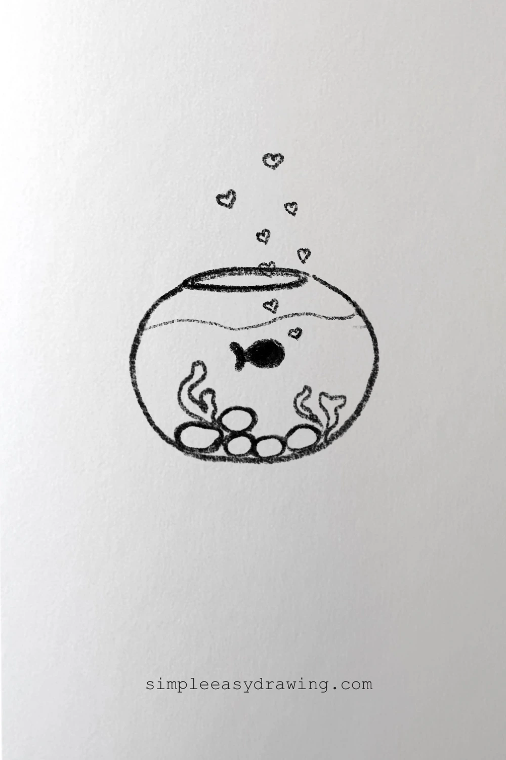 Fish bowl drawing