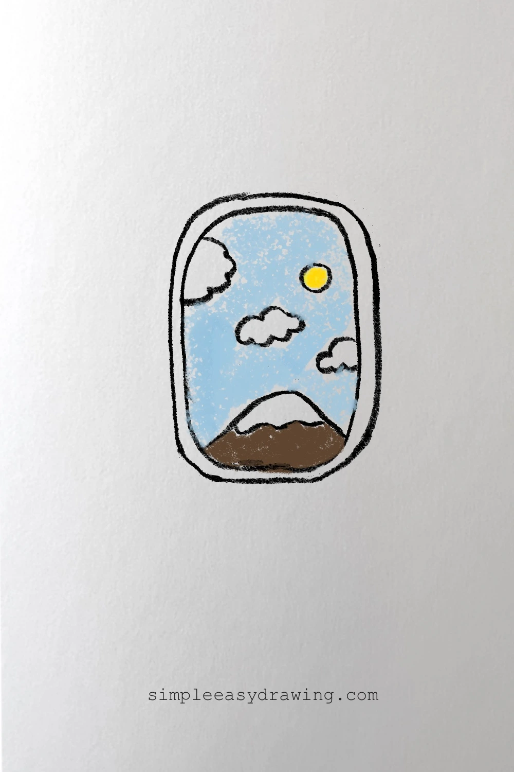 Flight window drawing