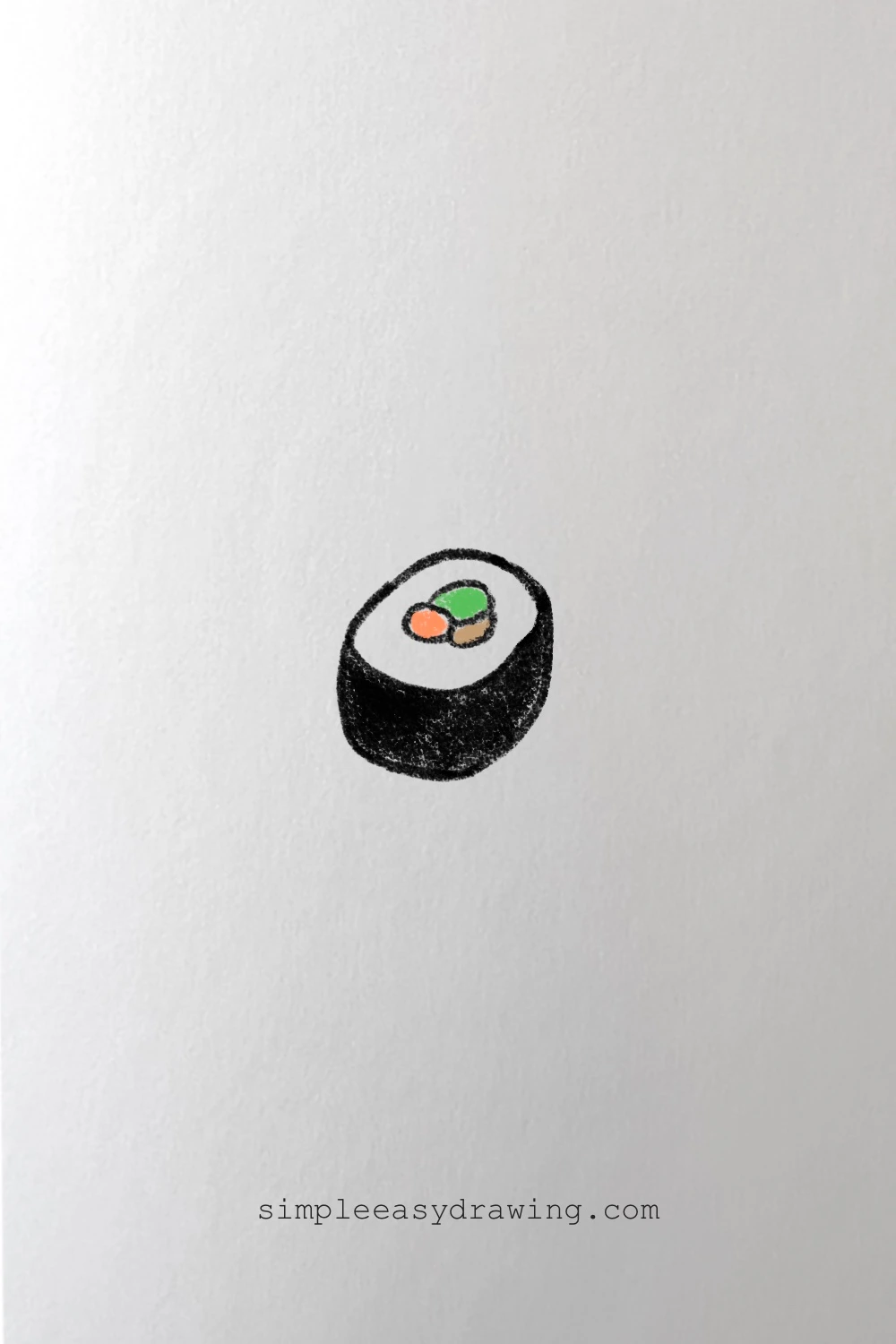 Sushi drawing